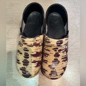 Snake Skin Dansko Clogs